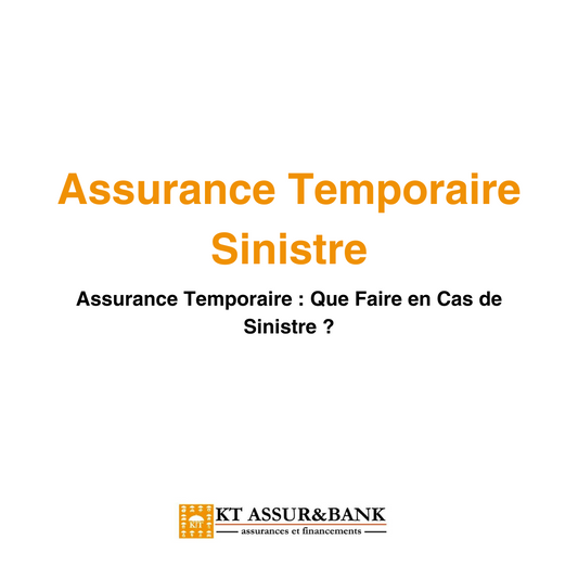 Assurance Temporaire : Que Faire en Cas de Sinistre ?