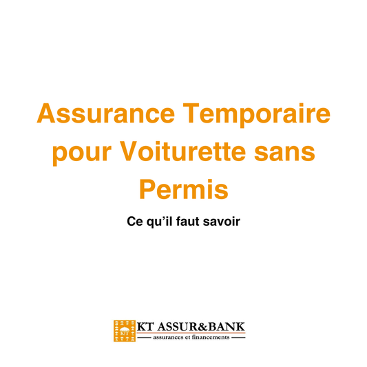 Assurance temporaire pour voiturette sans permis : ce qu’il faut savoir